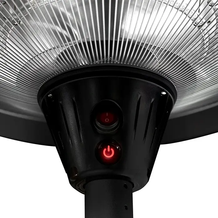 Halogen-Heizstrahler - Höhe: 205 cm, 2.100 W, Höhenverstellbar - Detailaufnahme