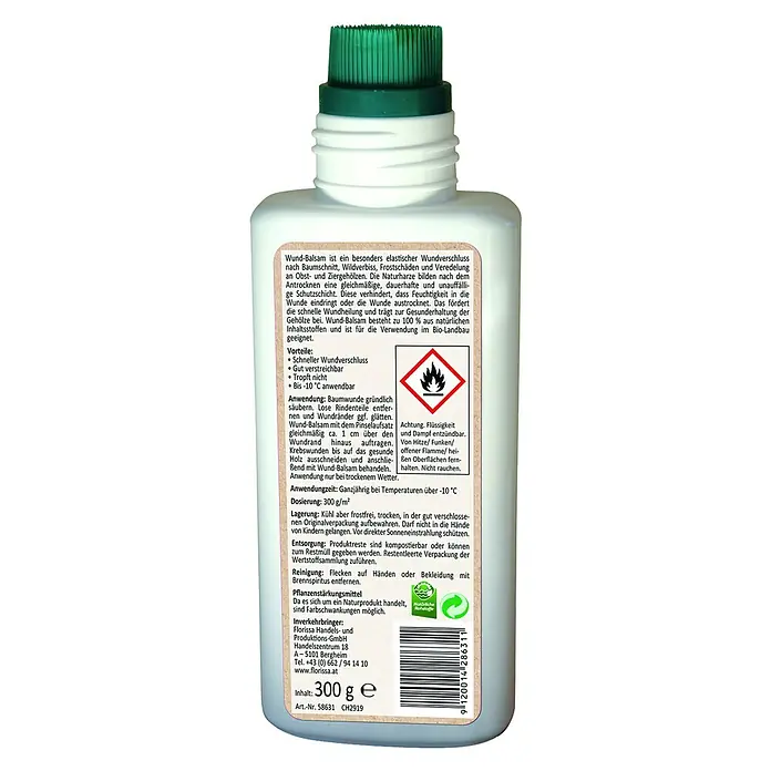 Florissa Wundbalsam - 300 g - Rückansicht