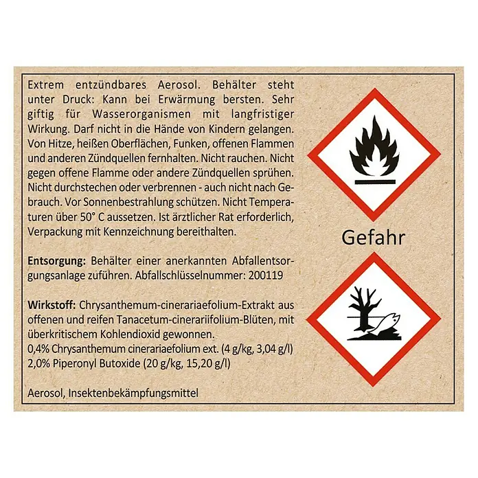Florissa Wespen-Spray - 400 ml - Vorderansicht