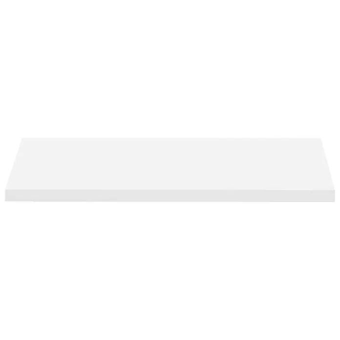 Regalux Wandboard XL4 - 23,5 x 80 x 3,8 cm, Weiß Hochglanz, Belastbarkeit: 12 kg - Vorderansicht