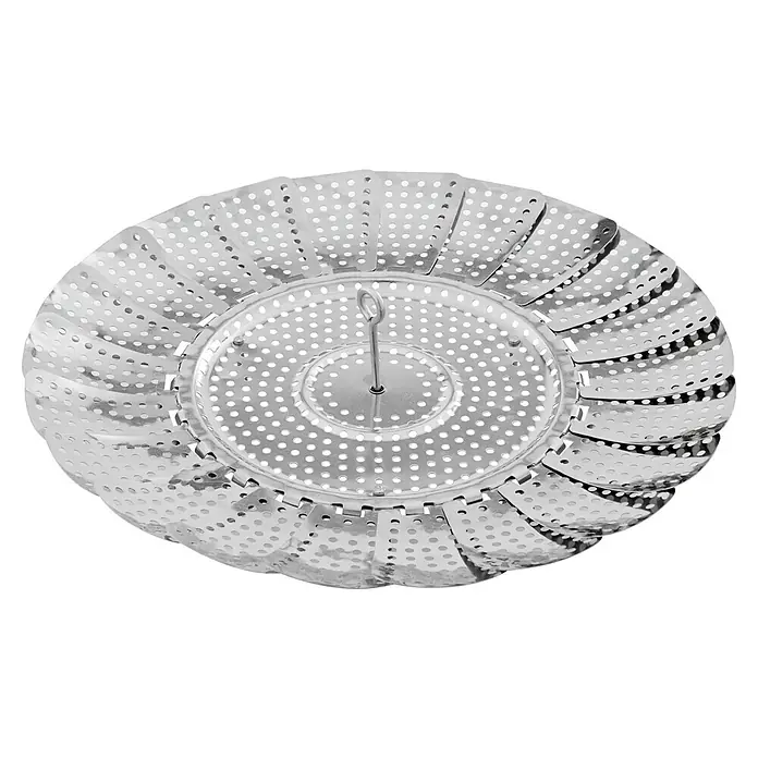 Weber Crafted Grillwok - Ø x H: 36,1 x 17,1 cm, Edelstahl - Diagonale Ansicht