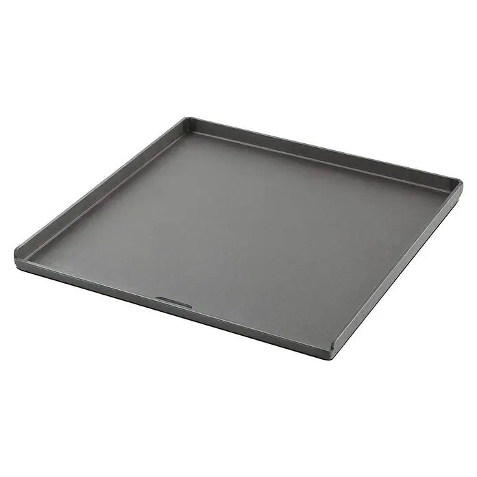 Weber Crafted Grillplatte - L x B: 41,3 x 40,1 cm, Gusseisen - Diagonale Ansicht