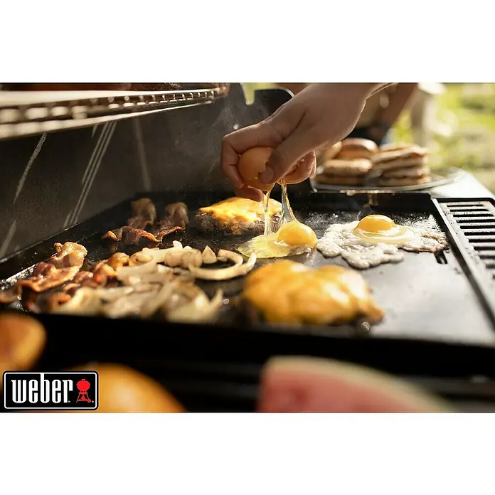 Weber Crafted Grillplatte - L x B: 41,3 x 40,1 cm, Gusseisen - Detailaufnahme