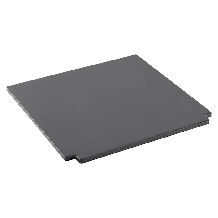 Weber Crafted Pizzastein Glasiert - L x B x H: 41,4 x 40,6 x 1,3 cm, Cordierit - Diagonale Ansicht