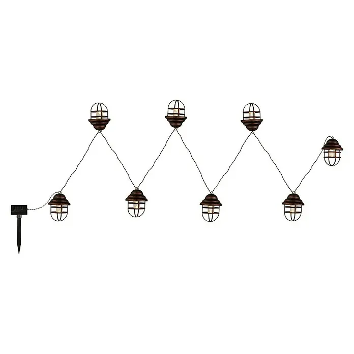 Globo Solar-Lichterkette - Länge: 430 cm, LED - Vorderansicht