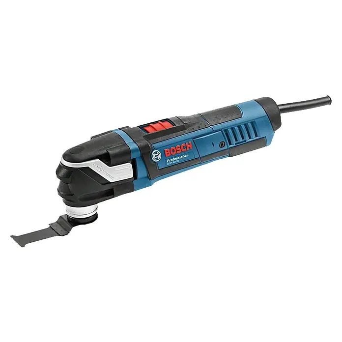 Bosch Professional Multiherramienta GOP 40-30 + accesorios - 400 W, Ángulo de oscilación: ± 1,5°, Sistema STARLOCK - Vista angular