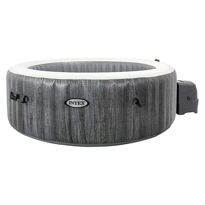 Intex Pure Spa Hidromasažni bazen - Ø x V: 196 x 71 cm, 795 l, Prikladno za: 4 odrasle osobe - Dijagonalni pogled