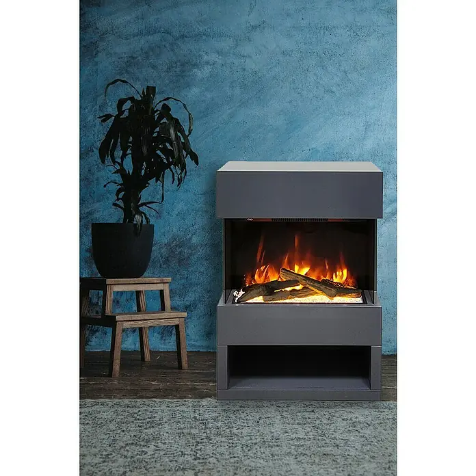 Voltomat HEATING Električni kamin Malmo - 1.500 W, 25,1 x 55,6 x 76 cm - Živopisni prikaz