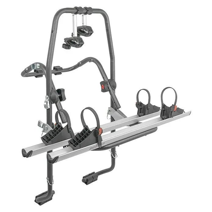 Menabo Fahrradträger Stand Up - Geeignet für: 2 Fahrräder, Traglast: 30 kg - Diagonale Ansicht