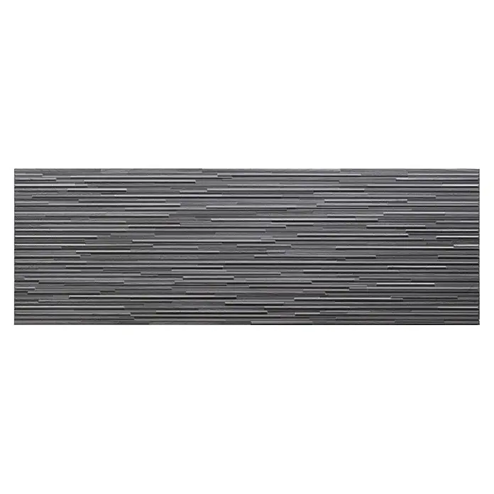 Zidna pločica Layers - 30 x 90 cm, Antracit boje, Mat - Pogled sprijeda