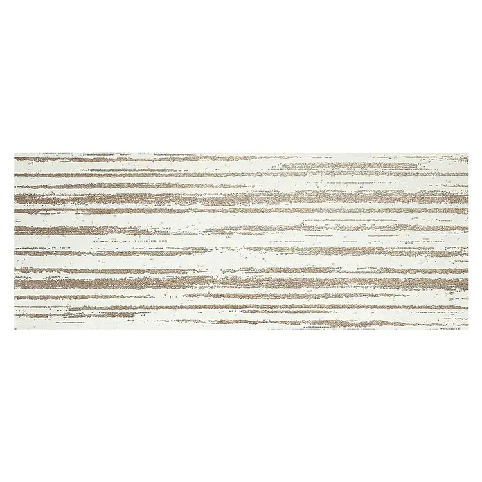 Zidna pločica Goldstone - 35 x 90 cm, Bijelo-zlatne boje - Pogled sprijeda