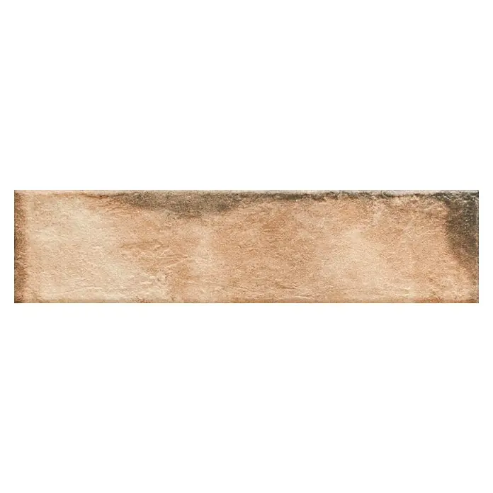 Zidna pločica Cerrad Stone Piatto Terra - 7,4 x 30 cm - Pogled sprijeda