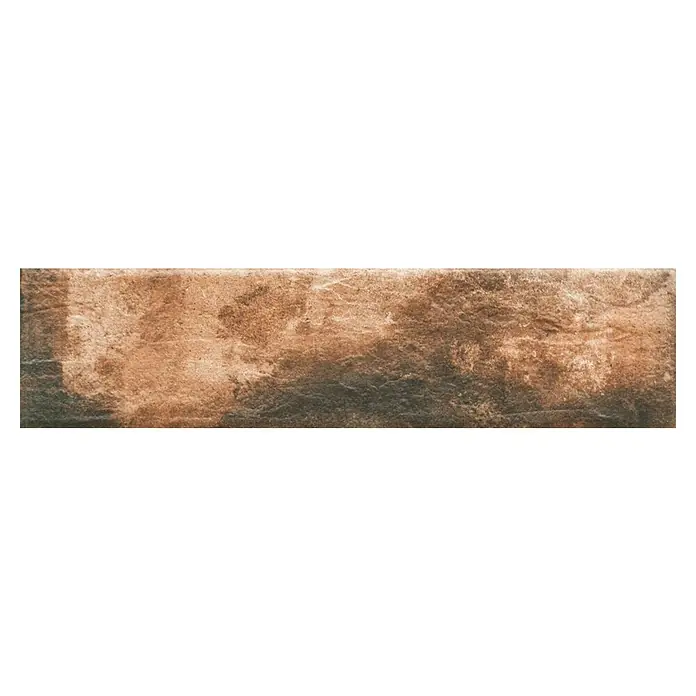 Zidna pločica Cerrad Stone Piatto Terra - 7,4 x 30 cm - Pogled sprijeda