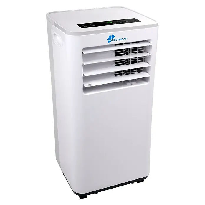 Aire acondicionado portátil Lifetime Air - Potencia frigorífica máx. por unidad en BTU/h: 9.000 BTU/h - Vista angular
