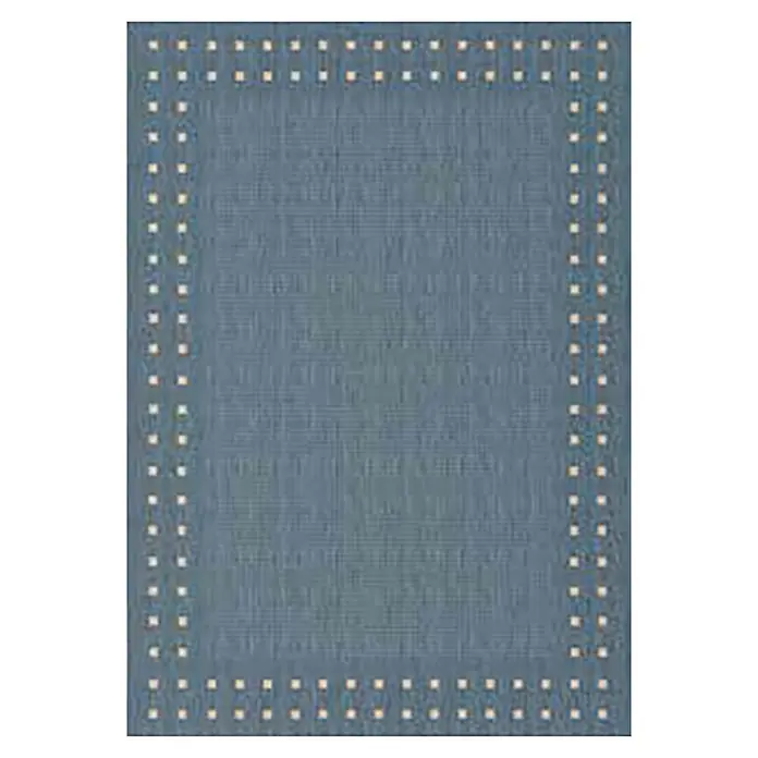 Tepih Saga - Plave boje, D x Š: 150 x 80 cm - Pogled odozgo