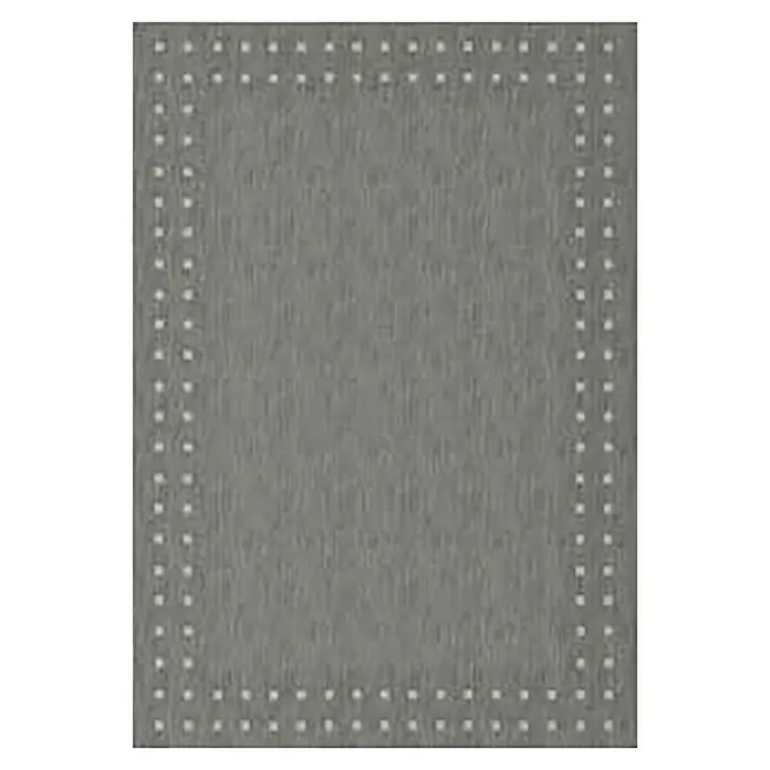 Tepih Saga - Sive boje, D x Š: 110 x 60 cm - Pogled odozgo