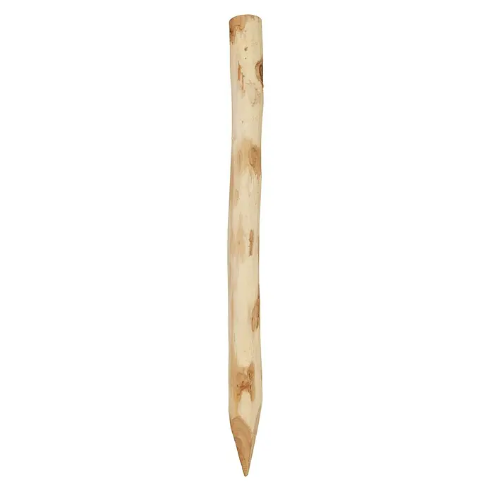 Kiehnholz Zaunpfahl - Natur - Vorderansicht