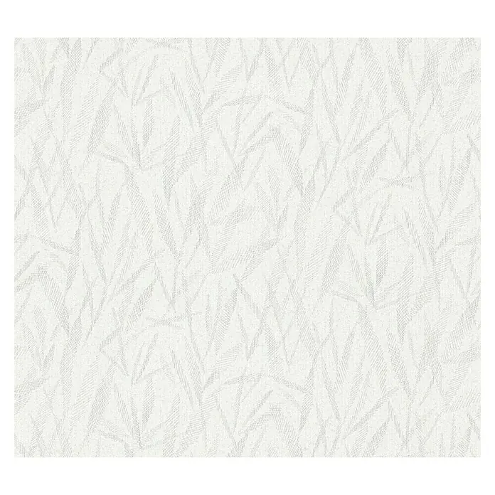 my look Diamant Vliestapete Bambus - Grau, Floral, 10,05 x 0,53 m - Draufsicht
