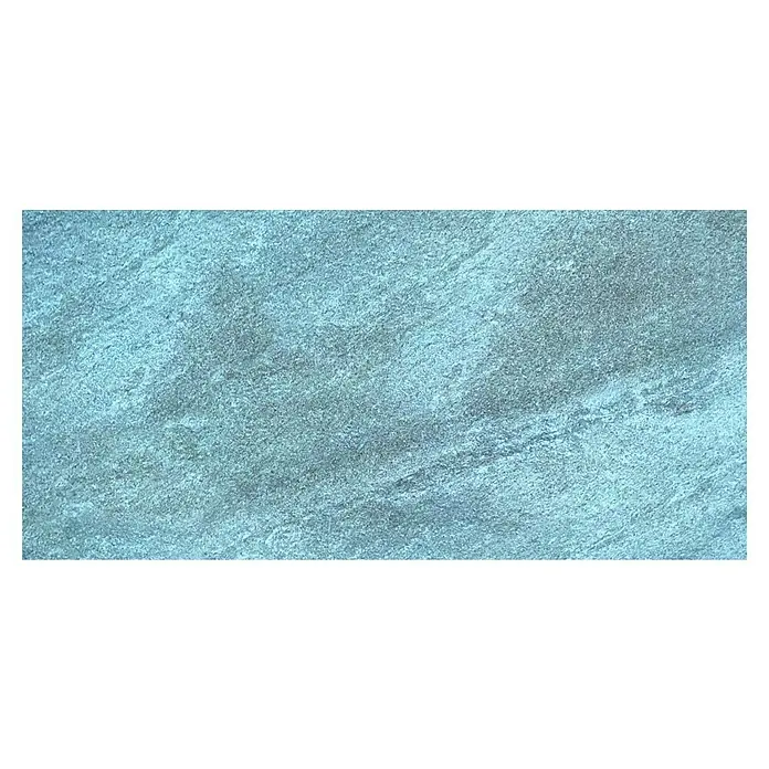 Feinsteinzeugfliese Quarzo Grey - L x B x S: 78 x 39 x 2 cm, Grau, Matt - Draufsicht
