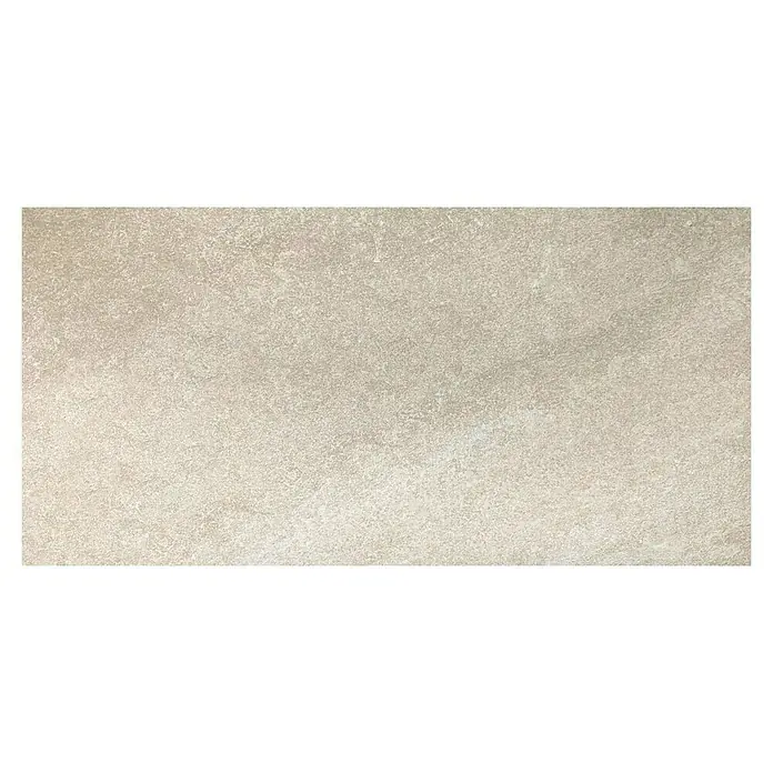 Feinsteinzeugfliese Quarzo Tortora - L x B x S: 78 x 39 x 2 cm, Beige, Matt - Draufsicht