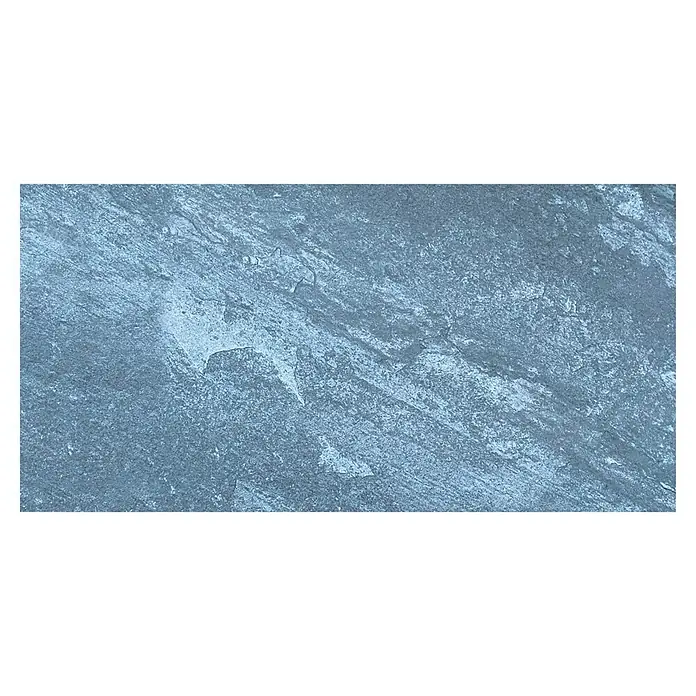 Feinsteinzeugfliese Quarzo Antracite - L x B x S: 78 x 39 x 2 cm, Anthrazit, Matt - Draufsicht