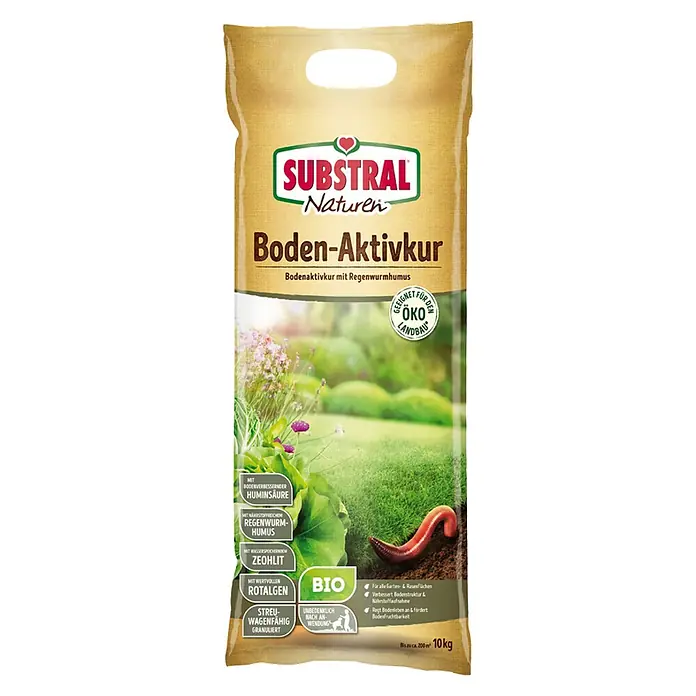Naturen Aktivator tla - 10 kg, Sadržaj je dovoljan za: 200 m² - Pogled sprijeda