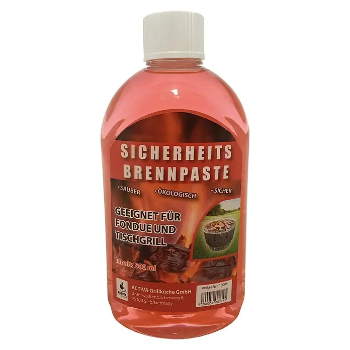Activa Brennpaste - Inhalt: 500 ml - Vorderansicht