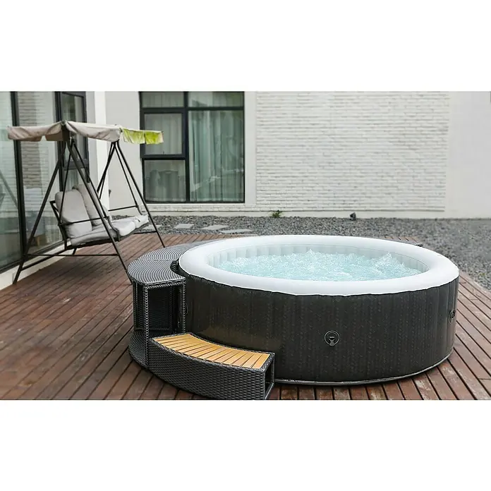 MSpa Hidromasažni bazen MSpa Comfort Series Ottoman - Ø x V: 204 x 70 cm, 930 l, Prikladno za: 4 – 6 osoba - Živopisni prikaz