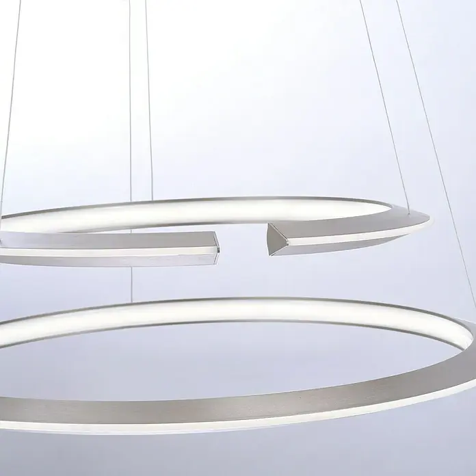 Paul Neuhaus LED-Pendelleuchte - 59 W, L x B x H: 71,5 x 71,5 x 40 cm, Stahl, Sonstige - Detailaufnahme