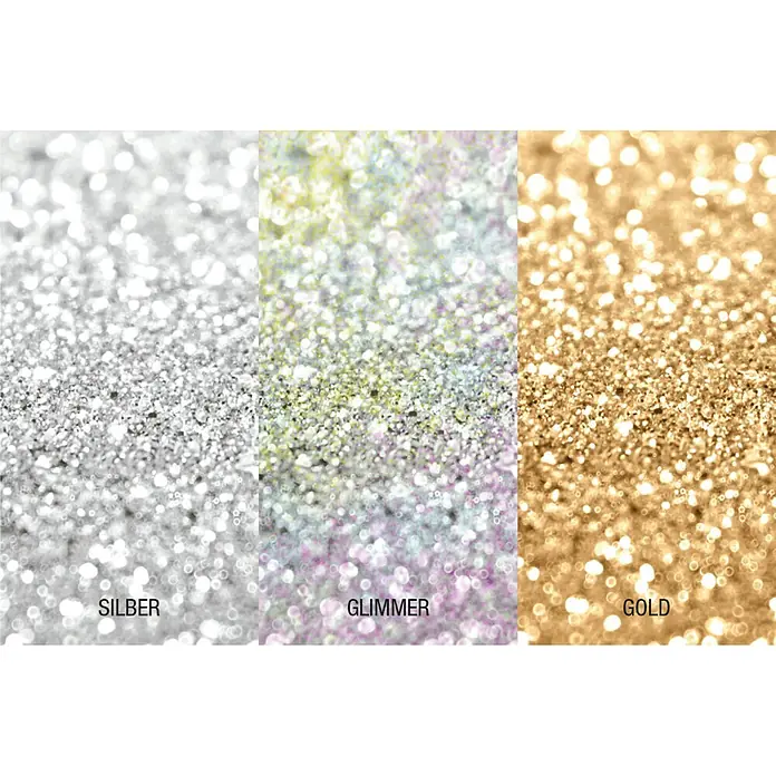 Bondex Pigment - Glitzer-Optik, Glimmer, 100 ml, Passend für: Bondex Holzfarbe Glitzer-Basis - Detailaufnahme