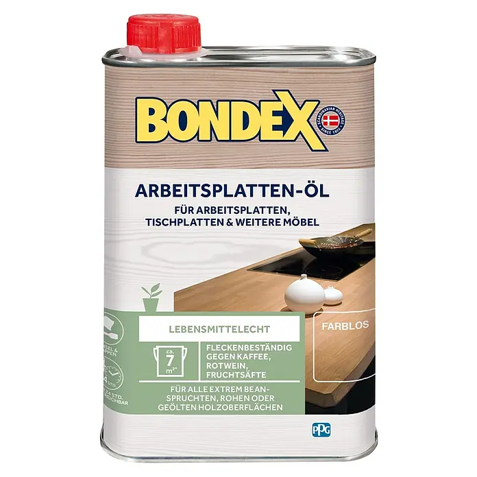 Bondex Ulje za drvene površine - Bezbojno, 250 ml - Pogled sprijeda