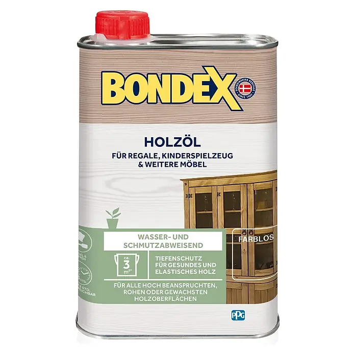 Bondex Holzöl - Farblos, 250 ml - Vorderansicht