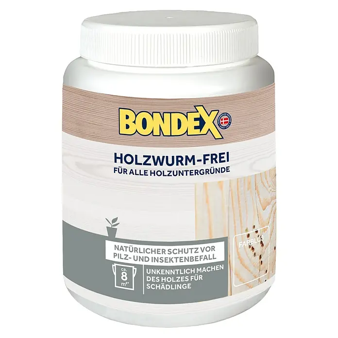 Bondex Holzwurm-Frei - 750 ml - Vorderansicht
