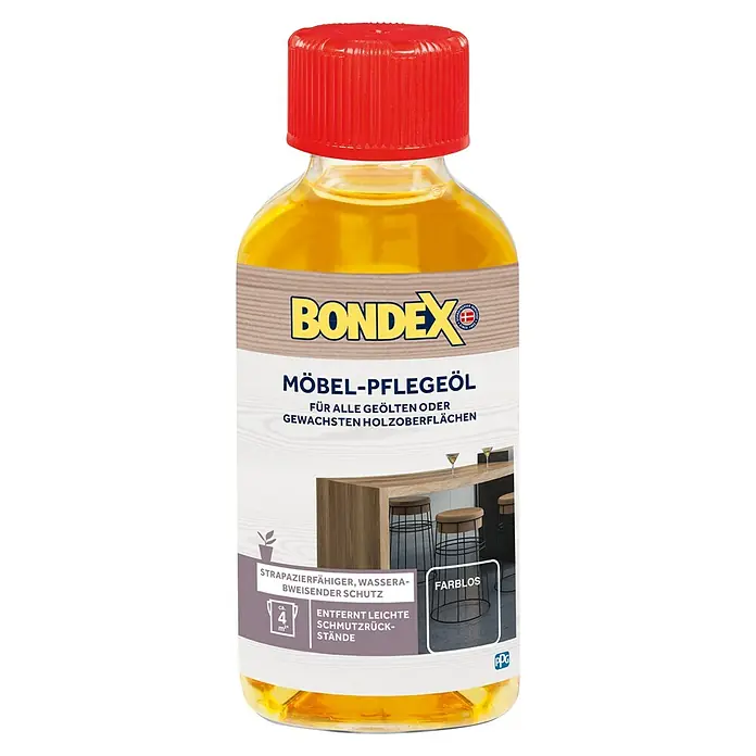 Bondex Möbel-Pflegeöl - 150 ml - Vorderansicht