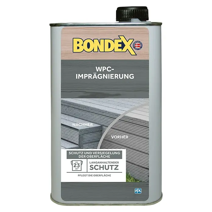 Bondex WPC-Imprägnierung - 1 l, Farblos - Vorderansicht