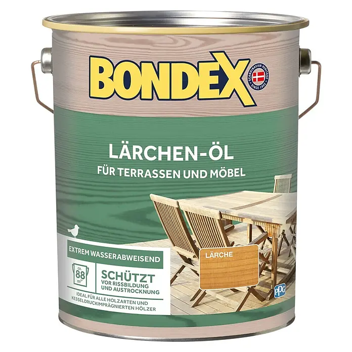 Bondex Lärchen-Öl - 4 l, Lärche - Vorderansicht