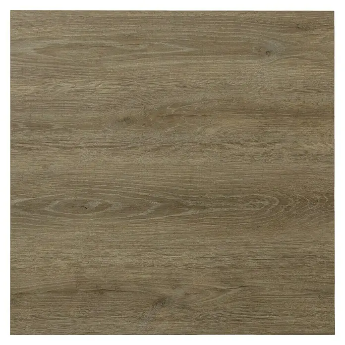 Tischplatte - Robinson Eiche, 80 cm x 80 cm x 25 mm - Vorderansicht