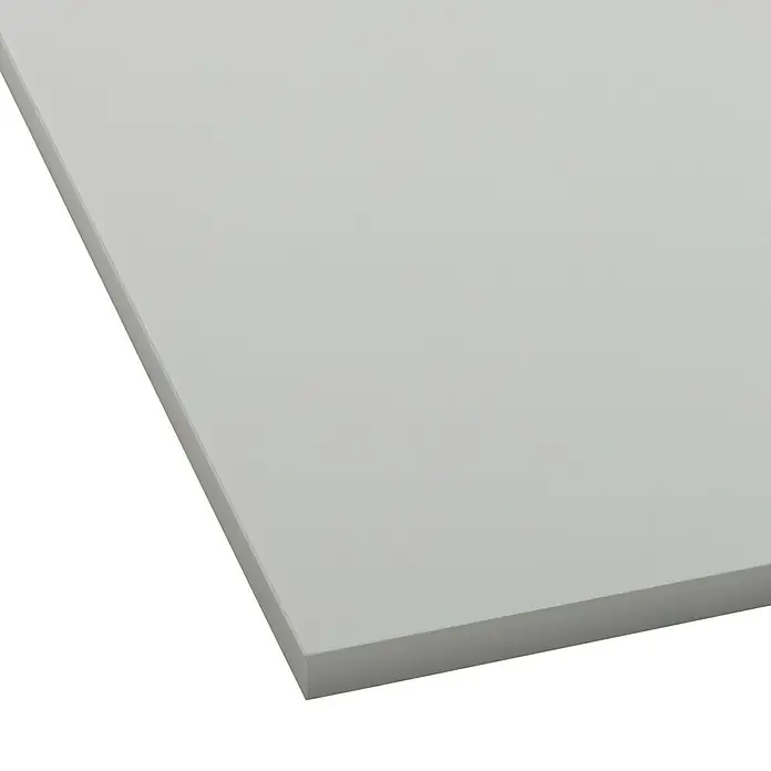 Tischplatte - Weiß, 80 cm x 80 cm x 25 mm - Detailaufnahme