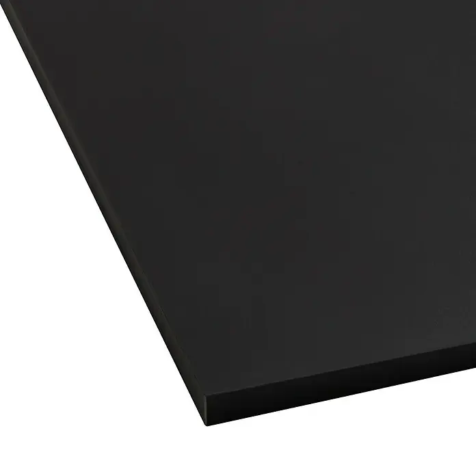 Tischplatte - Anthrazit, 80 cm x 80 cm x 25 mm - Detailaufnahme