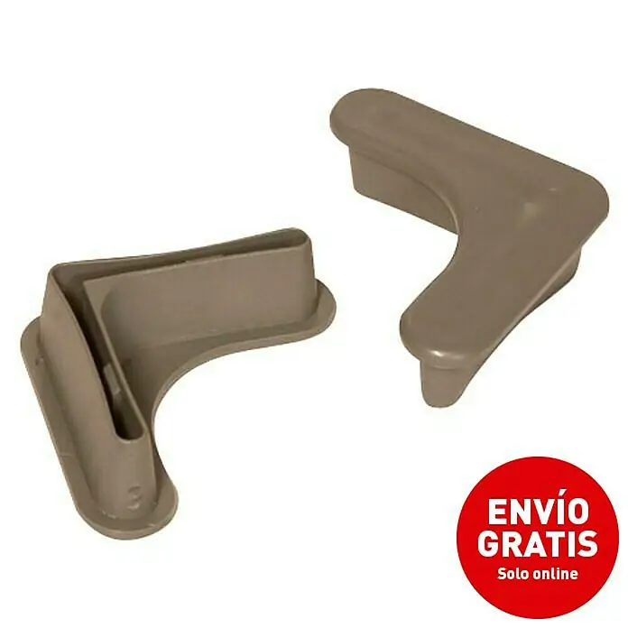 Simonrack Pie de estantería Gris - 1.500 ud., Específico para: Estantes Simonrack, Gris - Vista angular