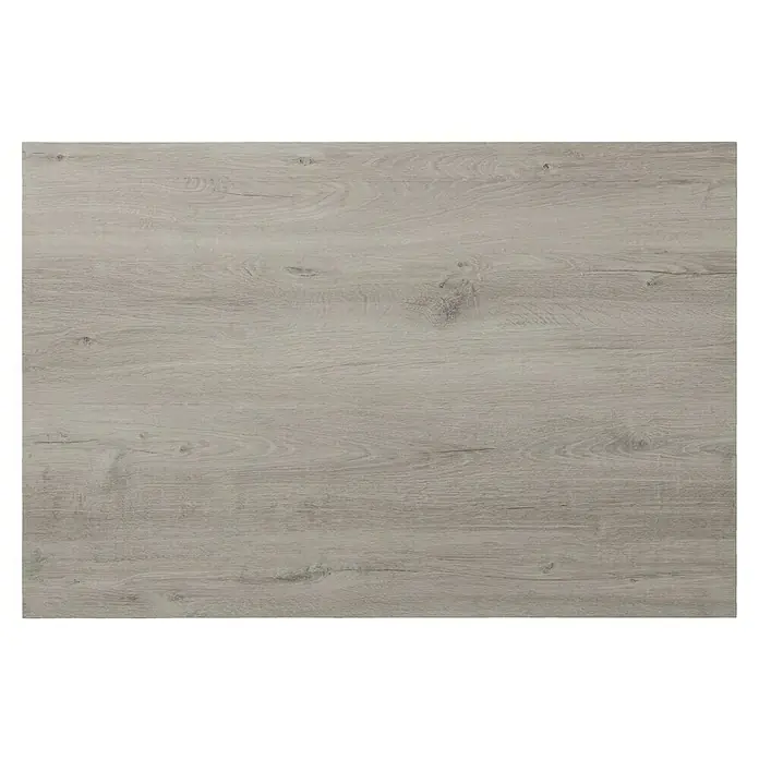 Tischplatte - Romantik Eiche, 120 cm x 80 cm x 25 mm - Draufsicht