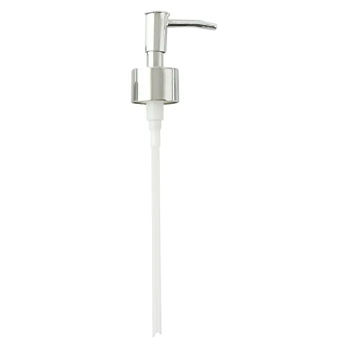 MSV Bomba dosificadora de jabón - Cromo, 6,2 x 6,2 x 20,5 cm - Vista frontal