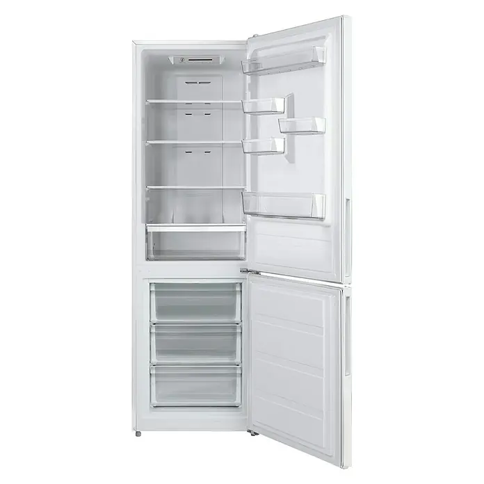 Edesa Nevera combi EFC-1821 NF - Contenido útil total: 310 l, 63 x 59,5 x 188 cm, Blanco - Vista frontal