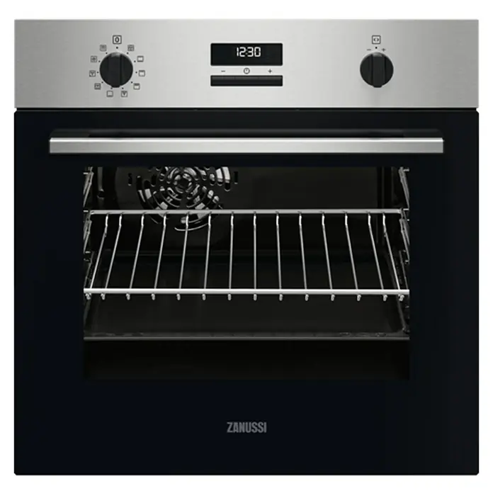 Zanussi Horno empotrado ZOPXE5X1 - Número de tipos de calentamiento: 9 ud., Volumen horno: 57 l - Vista frontal