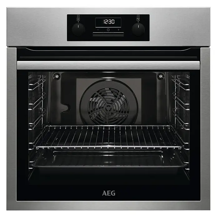 AEG Horno empotrado BES331111M - Número de tipos de calentamiento: 9 ud., Volumen horno: 72 l - Vista frontal