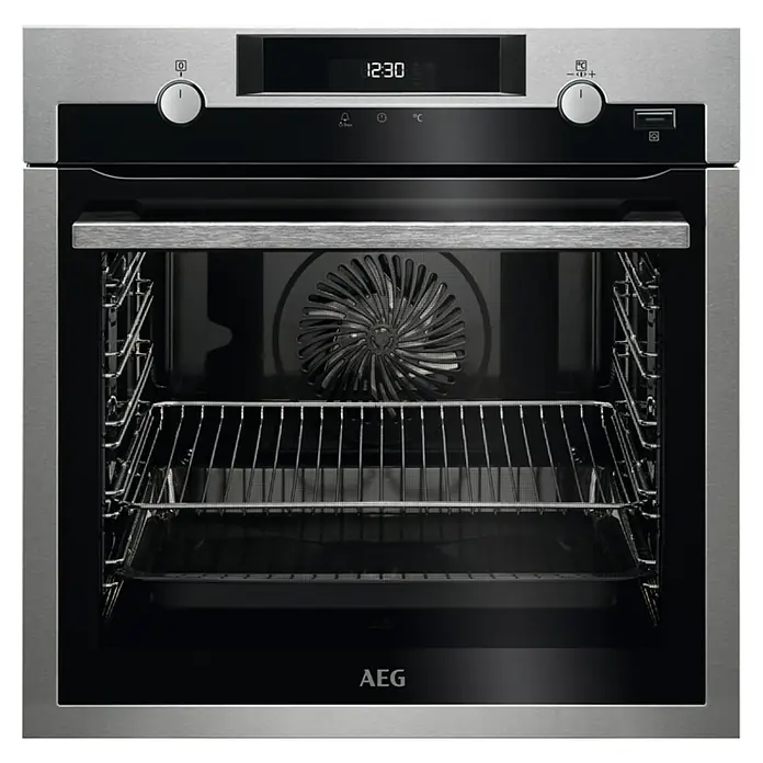 AEG Horno empotrado BPE555320M - Número de tipos de calentamiento: 10 ud., Volumen horno: 71 l - Vista frontal