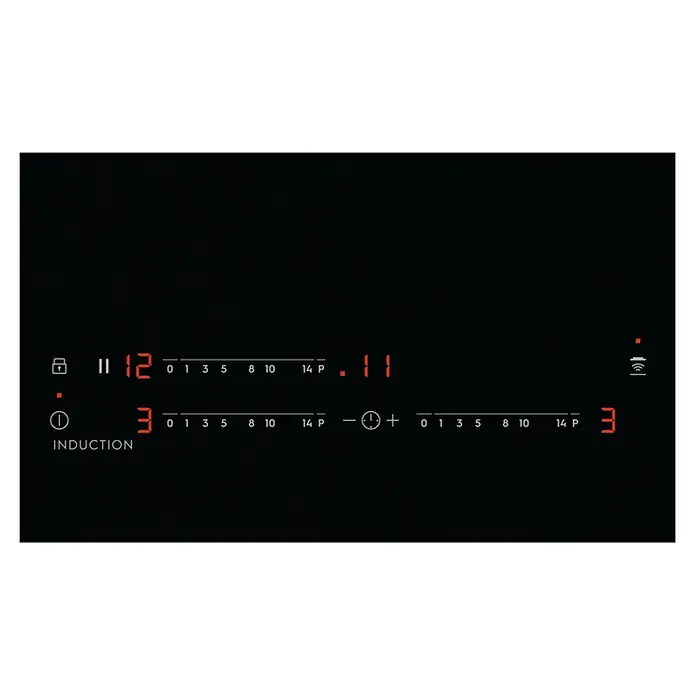 Electrolux Placa de inducción LIT60346 - Zonas de cocción: 3 ud., Inducción, Seguridad infantil, Vitrocerámica - Vista superior