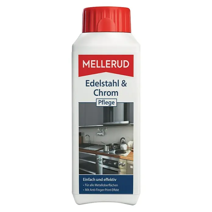 Mellerud Pflegemittel Edelstahl- & Chrom-Pflege - 250 ml - Vorderansicht