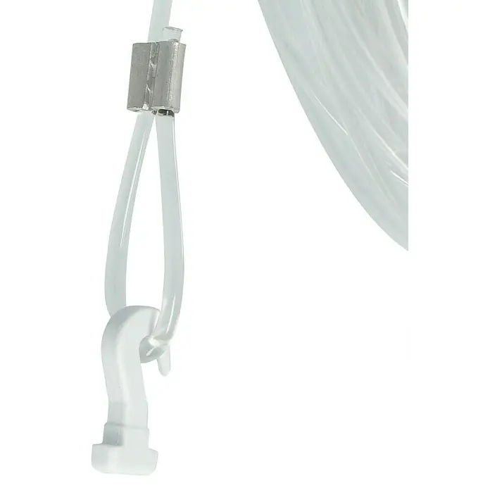 Nielsen Perlonseil - L x B: 200 cm x 2 mm, Passend für: Nielsen Galerieschiene Economy/Profi, Mit Schlaufe und Gleithaken - Detailaufnahme