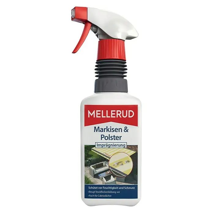 Mellerud Impregnacija Tende i poliester platna - 500 ml, Boca s pištoljem za prskanje - Pogled sprijeda